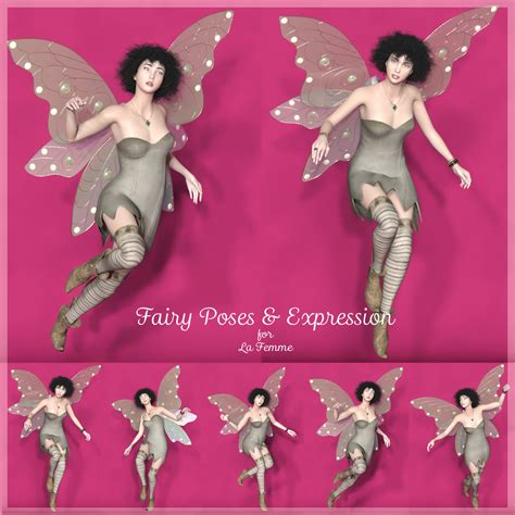 LF Fairy Poses And Expressions By Antje