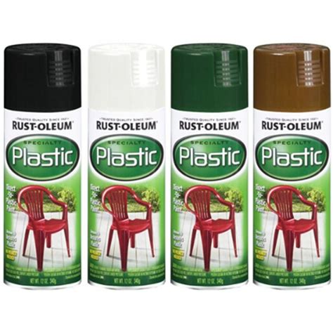 Rustoleum 211339 12 Oz White Gloss Plastic Spray Paint Partno 211339