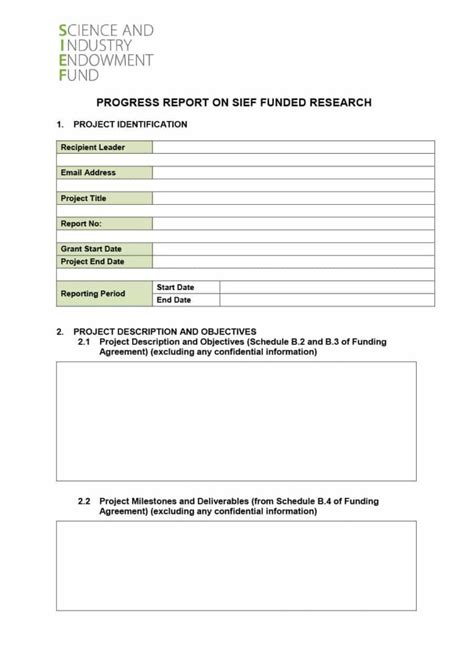 40 Project Status Report Templates Word Excel Ppt Inside Funding