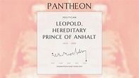 Leopold, Hereditary Prince of Anhalt Biography - Hereditary Prince of ...
