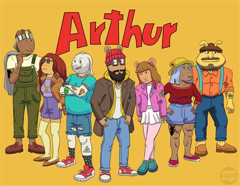 ¿cómo Serían Los Personajes De Arthur En La Actualidad Red17