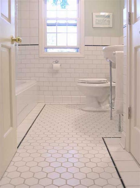 While the old tile stopped a few feet from the tub, kati wrapped her tile all the way around the bathroom. A Safe Bathroom Floor Tile Ideas for Safe and Healthy ...