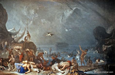 The Flood In The Age Of Deucalion Greek Mythology Link