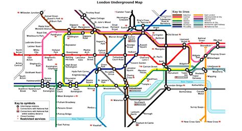 London Underground Tube Map Jubilee Line Under Constr