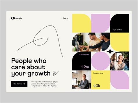People Visual Identity Web Page By Vladimir Gruev For Ooze On Dribbble
