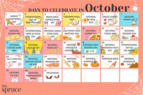 Reasons To Celebrate In October