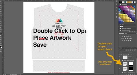 AOP Hoodie Front Pocket Template for Printful - The POD Files