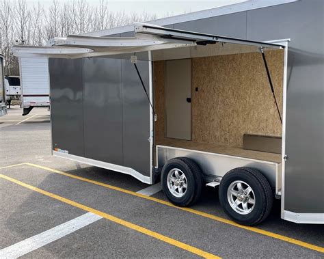 Enclosed Aluminum Toy Hauler Trailer Wow Blog