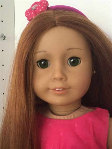 american girl doll truly me 61 red hair green eyes mix and match
