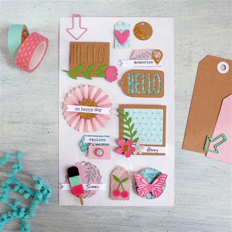 Make Your Own Embellishments For Papercraft Projects