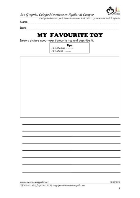 Whats Your Favourite Pet Worksheet Bf5