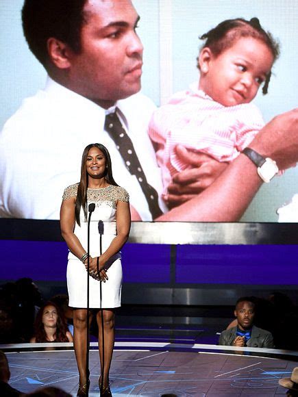Laila Ali Honors Father Muhammad Ali At Bet Awards