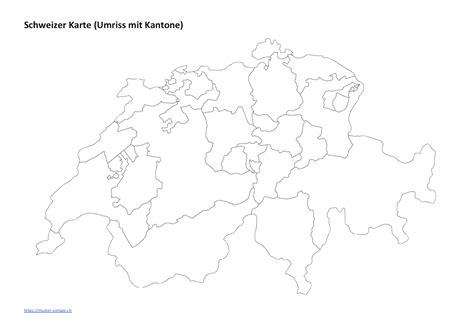 Wohl je mindestens 100 stück (nicht gezählt). Schweizerkarte zum Ausdrucken | Umriss, Flüsse, Kantone | kostenlos