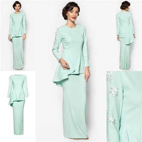 Baju kurung pahang songket terkini 2017 koleksi adinda mahsuri songket as syahid collections. Fesyen Baju Kurung Peplum Terkini - Zafrina
