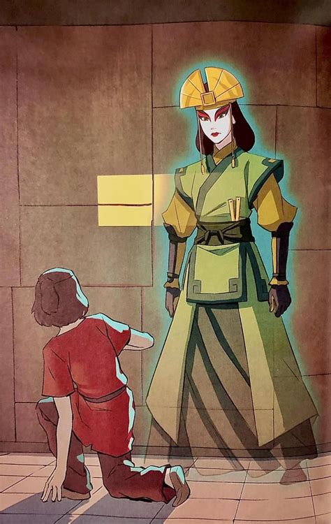 Is Suki Hallucinating Here Or Kyoshi Spirit Really Talked To Her And