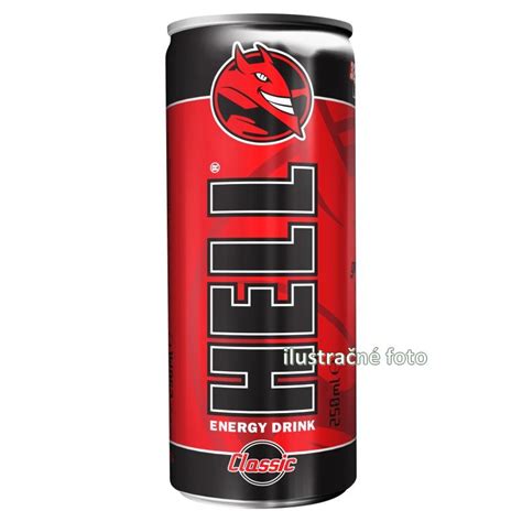 Hell Energy Drink Classic 250ml Špicapizzask