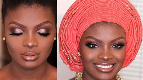 Nigerian Traditional Bridal Makeup And Gele Tutorial Adaline Beauty