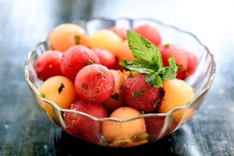 Easy Recipe Melon Salad With Chilies And Mint The Washington Post