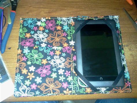 homemade e reader cover diy sewing easy sewing projects crafty projects