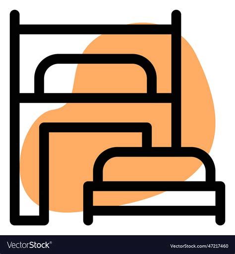 Trundle Bed With Underneath Storage Space Vector Image