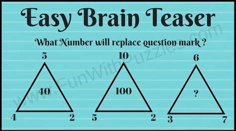 Cool Maths Brain Teasers With Answers And Explanations In 2020 Brain