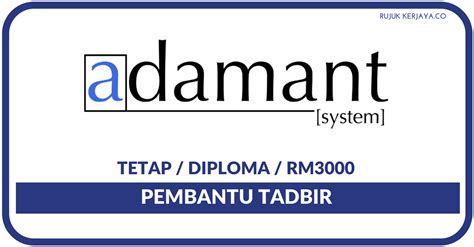 Get the inside scoop on jobs, salaries, top office locations, and ceo insights. Jawatan Kosong Terkini Adamant System ~ Pembantu Tadbir ...