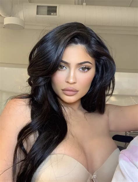 Kylie Jenner Puts On Sensual Display As She Flaunts Cleavage In A Strapless Nude Bra OK Magazine