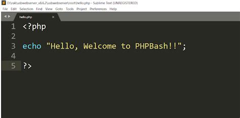 Basics Of Php Syntax
