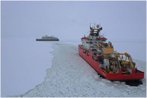 Polar Expedition Cruise Ship Teams Up With Uk Research Vessel Cruise