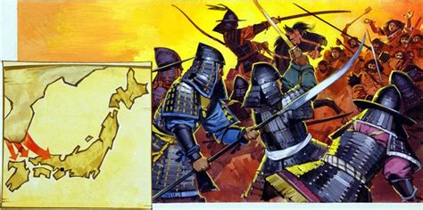 Pin By Mark Beerdom On Japanese War Art War Art Warrior Samurai