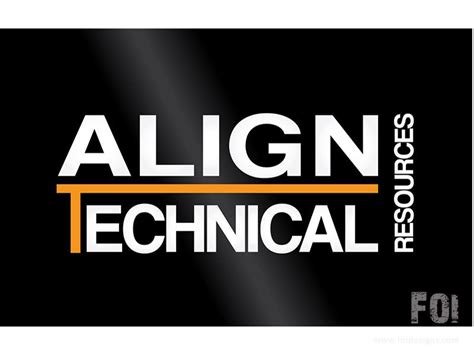 Align Technical Logo Design Branding Identity Custom Logo Design