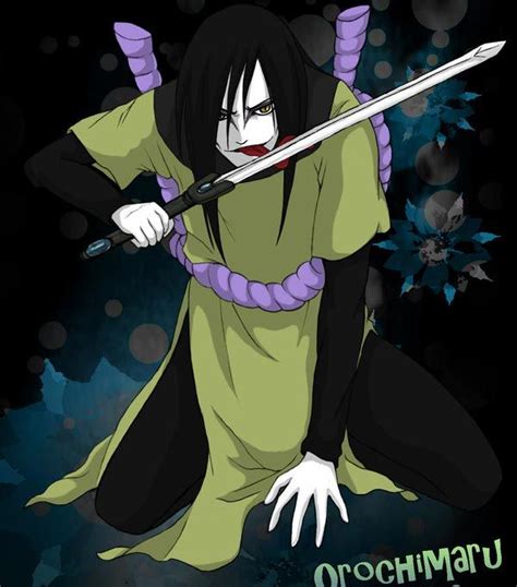 Espada Kusanagi Sasuke Anime Cool Artwork Naruto