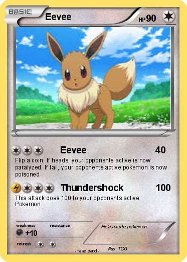 It's well known for being the pokémon with the highest number of evolution possibilities (8), due to its unstable genetic makeup. Pokémon Eevee 1764 1764 - Eevee - My Pokemon Card