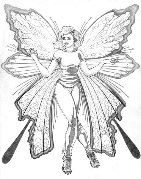 Fairy Pencil Drawing At Getdrawings Free Download