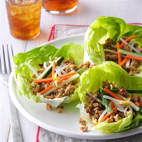 Asian Lettuce Wraps Recipe Taste Of Home