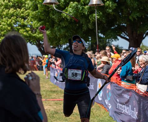 Cascadia Daily News on Twitter: "Megan Northey rings the bell at the