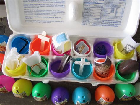 Stations Of The Cross Eggs For Catholic Kids