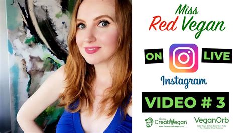 Miss Red Vegan Answers Anything On Instagram Video 3 Youtube