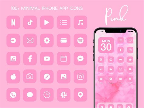 Pink App Icons Ios 14 Frances Haley