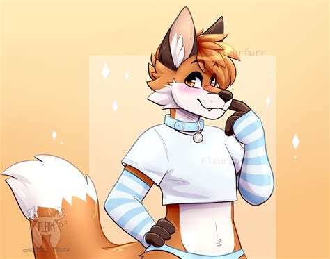Commission For A Patron 👉👈 Art By Me Fleurfurr On Twitter Furry