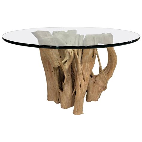 Cypress Tree Trunk Dining Table After Michael Taylor