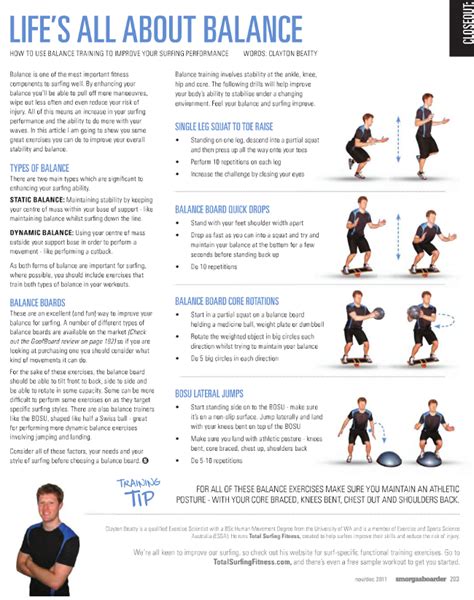 Balance Exercises Dynamic Standing Balance Exercises For Elderly