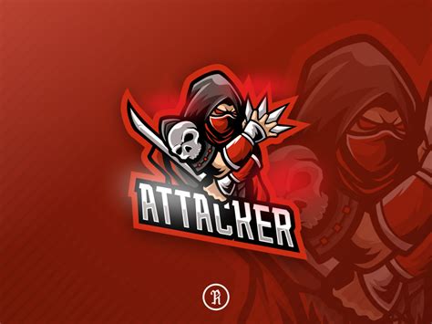 Attacker Ninja Mascot Esport Logo By Eryusan On Dribbble