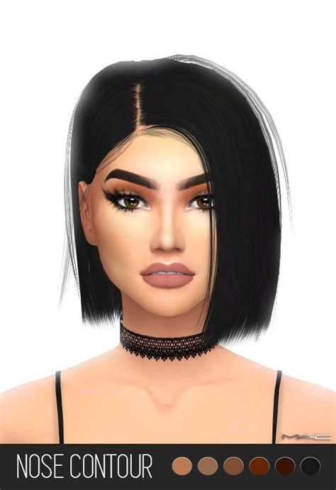 Mac Cosimetics Nose Contour • Sims 4 Downloads Beauty