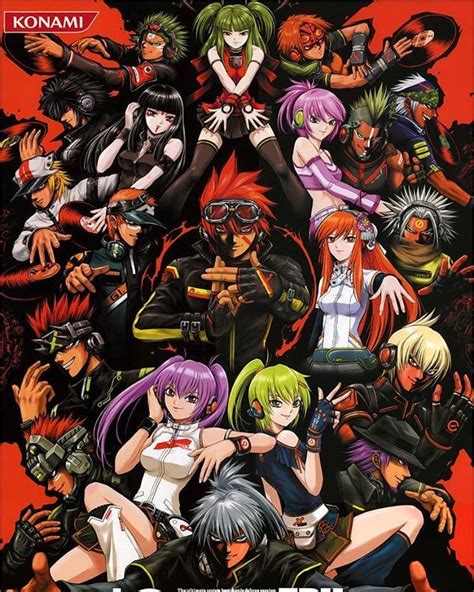 beatmania iidx bemani konami goli roots26 konami sexy anime photo posters