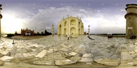 360° View Of Taj Mahal Dawn Agra Utlar Pradesh Alamy