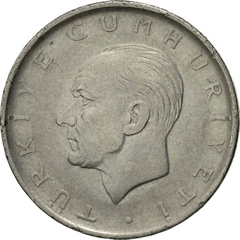 542251 Monnaie Turquie Lira 1965 TTB Stainless Steel KM 889a 1