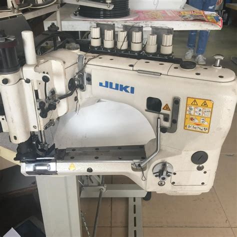 Used Juk I Ms 3580 3 Needle Double Chainstitch Feed Off The Arm