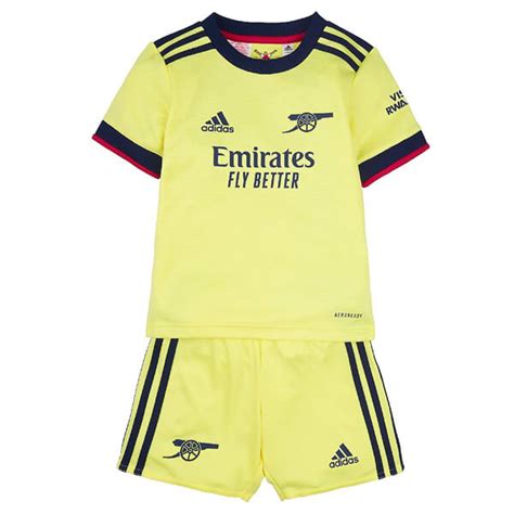 Childrens Arsenal Away Football Kit 202021 Free Shirt Printing At