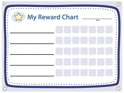Blank Chart Reward Templates At